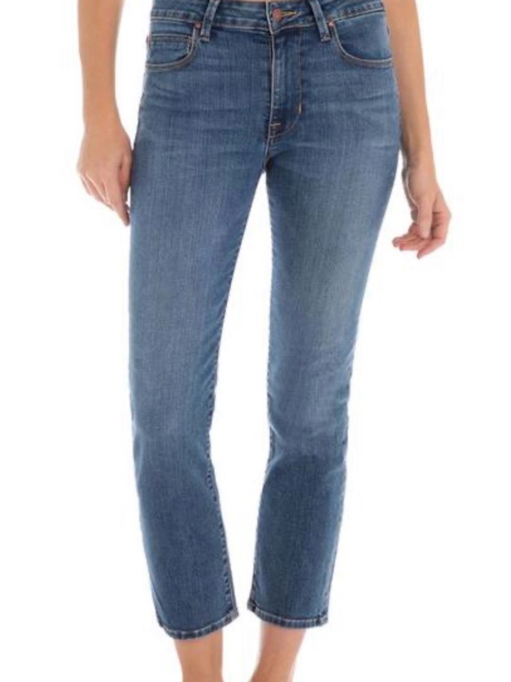 Fidelity Denim Women’s Mid Rise Skinny Jeans - Medium Wash - Size 29